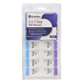 Guardian Pill Planner 2 x 7 Day Planner