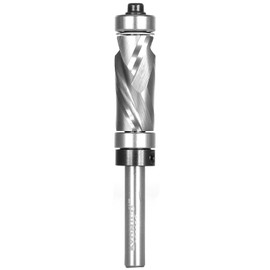 YONICO Flush Trim Router Bits Pattern Bit Compression Ultra-Performance Top Bearing Downcut 1/4-Inch Shank 33205q