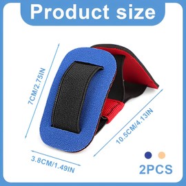 TEOZBLU Pack of 2 Toe Separators, Bunion Correction, Gel Toe Separator Bunion, Suitable for Bunion and Overlapping Toes, Hammer Toe Correction and Protection, Splint Toe Corrector for Men and Women