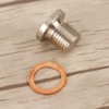 VOBOR O2 Oxygen Sensor Plug, Oxygen Blanking Plug M12 1.25mm,