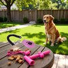 Pchnfei 1 x Pink Training Clicker with Button, Dog Training