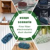Melchizedek 4Pcs Reusable Microfiber dusters Refills Microfiber Duster for Cleaning