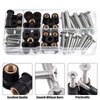 M4 M5 M6 Bolts and Nuts Sets,60Pcs Well Nut Expansion