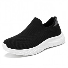 VIOPY Zapatillas Deportivas Mujer/Hombre Cómodas para Caminar y Correr Diseño Ergonómico con Malla Transpirable Suela Antideslizante Moda Casual sin Cordones Livianas para Fitness y Tenis