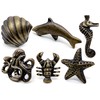 5MOONSUN5's Ocean Theme Cast Iron Door Knobs/Drawer Pulls Dresser Door