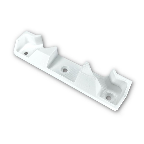 Reinforced strike plate for Velux roof window TG2 closure 025116