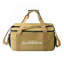 Camping Cookware Storage Bag Waterproof Outdoor Travel Tableware Storage Handbag Camping Cooler Bag Yellow M