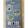 Cuttlebug Cuttlekids Cuttlebug SUE THE ZEBRA 2 Dies ~ New