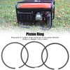 Piston Ring Combination Set Air‑Cooled Diesel Generator 186F 186FA Mini‑Tiller