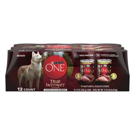 Purina ONE True Instinct Tender Cuts in Gravy With Real Turkey and Venison, and With Real Chicken and Duck High Protein Wet Dog Food Variety Pack - (Pack of 12) 13 oz. Cans