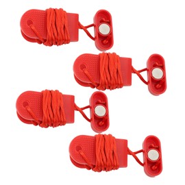 4Pcs Treadmill Universal Safety Key Easy to Use Treadmill Security Lock Replacement Key for Home Gym