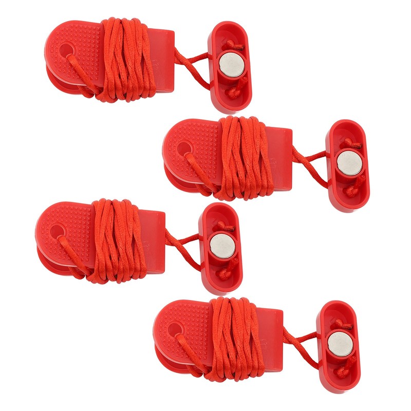 4Pcs Treadmill Universal Safety Key Easy to Use Treadmill Security