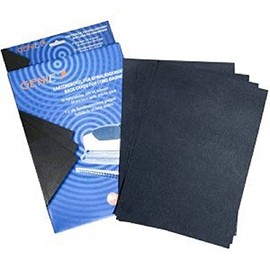 Genie 11187 Cover Sheets Cardboard A4 230 g/m² Suitable for All Binders 100 Sheets Black
