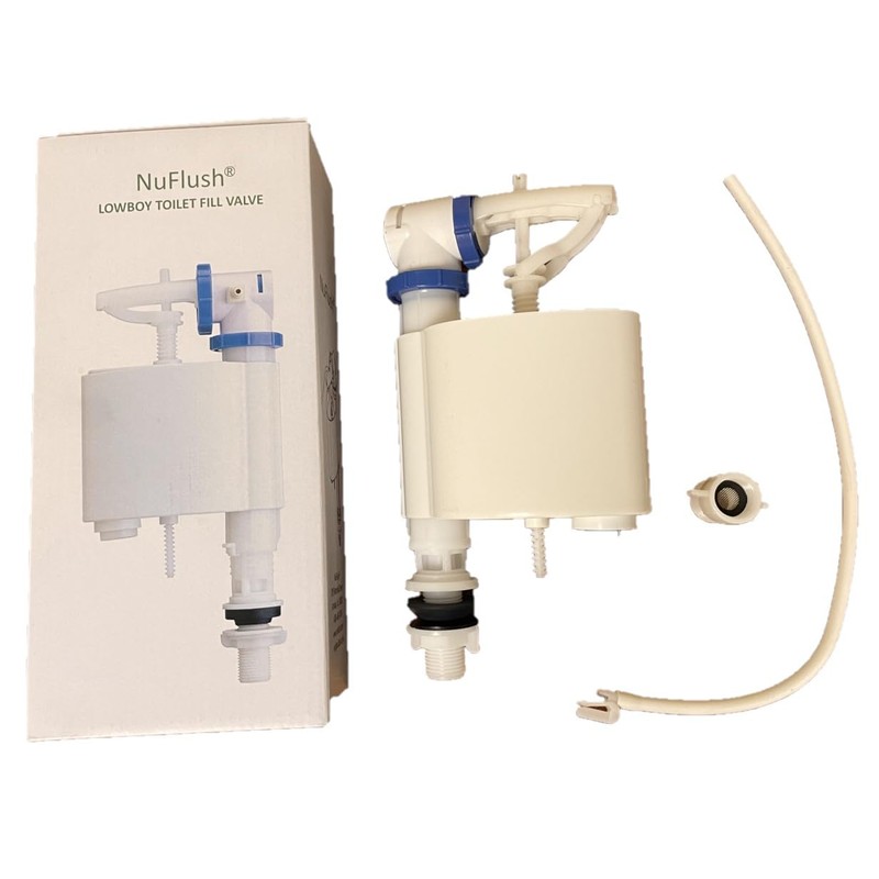 Lowboy Toilet Fill Valve for Short Toilet Tanks by NuFlush