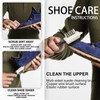MAXIMILIAN Shoe Cleaner Kit. Brush with Extra 2 Erasers for