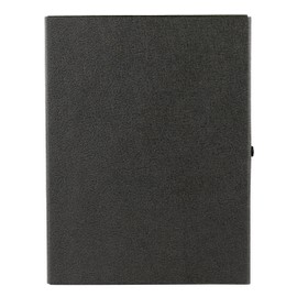 Elba 400000992 Box File with Push Button Fastening 1 cm for Approx 80 DIN A4 Pages 3 Flaps Label Black Capacity: 2 cm, for Approx. 180 DIN A4 Pages Black