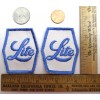 Miller Lite TWO Lite Beer Patches from Miller 2 1/2
