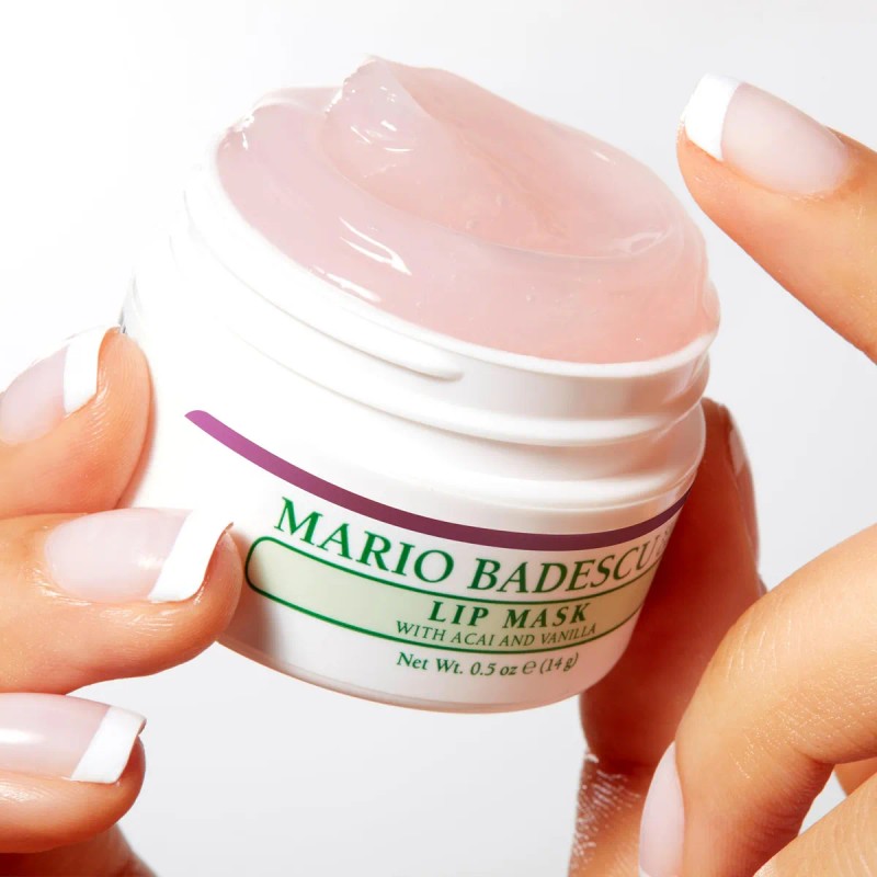 Mascarilla Labial Mario Badescu Con Acai Y Vainilla,