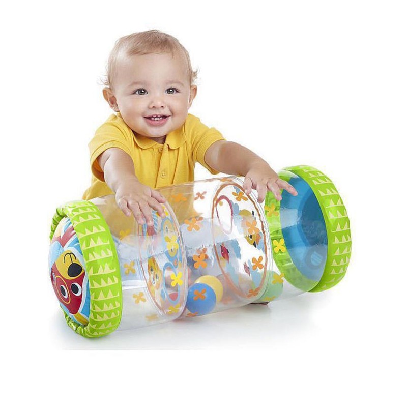 Infant Inflatable Roller PVC Early Development Crawling Toys with Balls
