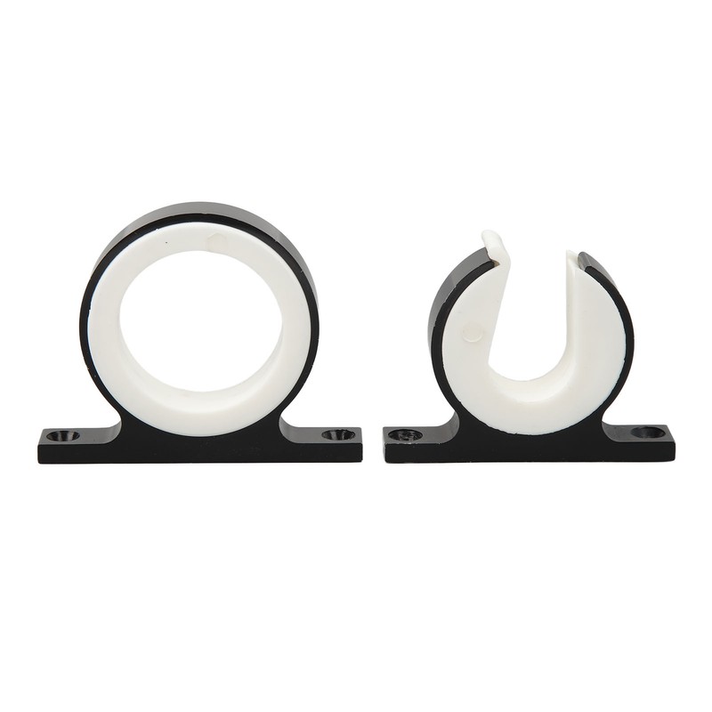 2 Pcs Fishing Rod Holder Horizontal Vertical Aluminium Boat Mounted