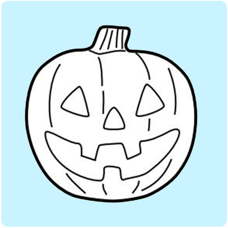 BeadTin Tangelo Antique 20mm Jack O Lantern Plastic Pony Beads