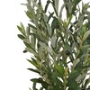 GDFStudio 6" Artificial Olive Tree, Indoor Faux Tropical Plant in