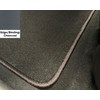Charcoal Edge Custom Fit Front & Rear Carpet Floor Mats,