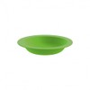 2-pack soup plate, break resistant polyester plastic green size 21