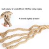 Jute Rope Natural Jute Manila Rope Nautical Hemp Rope Twisted