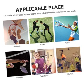 BESPORTBLE Portable Scoreboard for Sports Reusable Score Keeper for Tennis Basketball Badminton More Digital Printing for Visibility Convenient Sports Supplies