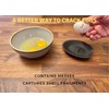 Crack'em Egg Cracker & Spoon Rest (Jet Black) - Perfectly