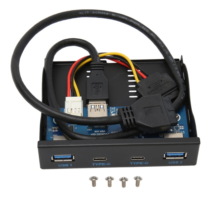 USB 3.2 Front Panel Hub 6 Ports 5Gbps High Speed