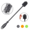 12.5" Silicone Cleaning Brush: For Bottles, Long Handle Kitchen Sponge