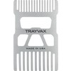 Trayvax Shift Wallet Comb, Wide Tooth Comb for Beard and