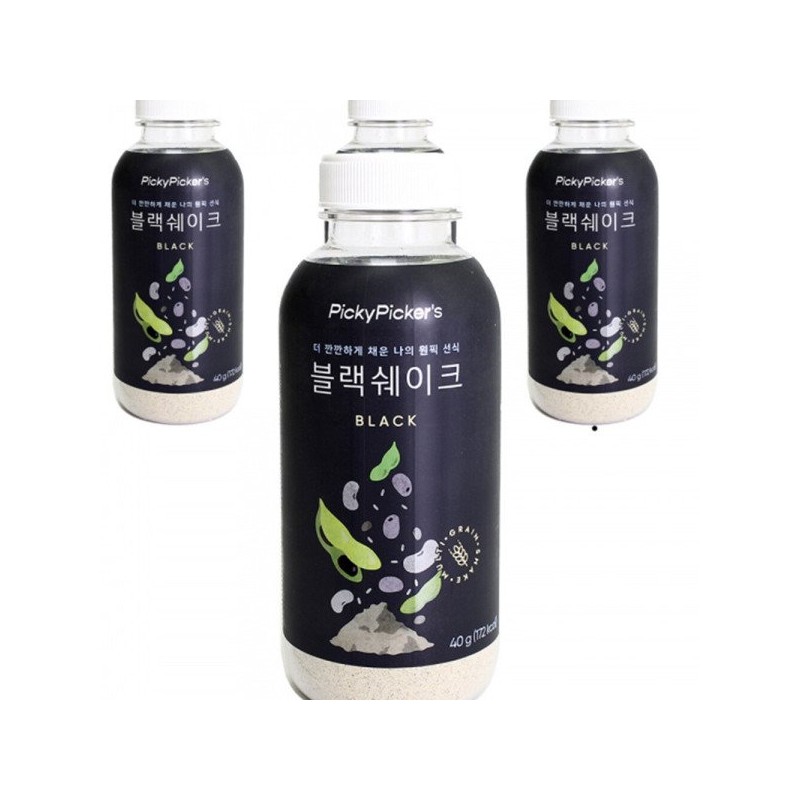 원픽 블랙 쉐이크 선식 가루 4개 One Pick Black Shake