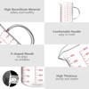 WhiteRhino 4Cup/1000ML Glass Liquid Measuring Cup With Handle,High Borosilicate Glass