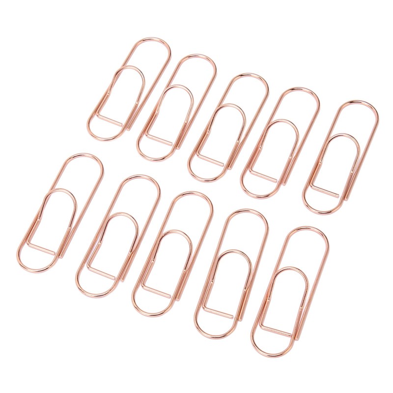 66pcs Metal Pen Clips for Student Slip Resistance Rust Prevention