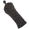 Rivet Wooden Club Protection Headcover Unique PU Waterproof Golf Putter