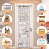 DAOTENGQL 10-tier Over The Door Pantry Organizer with Mesh Baskets,
