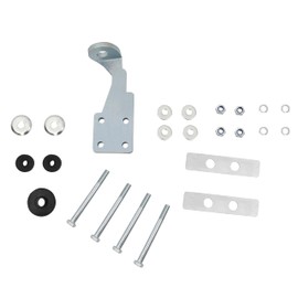 KUAFU Shock Mount Reinforcement Bracket Kit Steel Zinc Plated Silvery Rear Shock Mount Right Passenger Side Bolt on