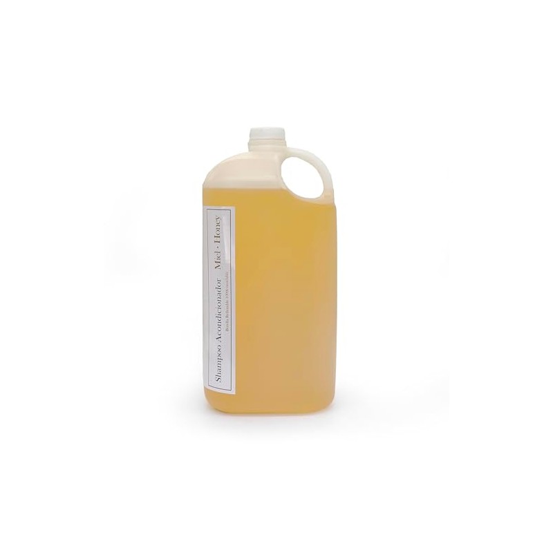 Shampoo hotelero hecho a base de esencias miel de abeja.