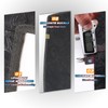 QUYDDC Upgrade New Materials Flannel Dashboard Cover Fit for 2004-2009