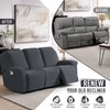TAOCOCO Recliner Sofa Covers 8-Pieces Stretch Large Couch Covers for