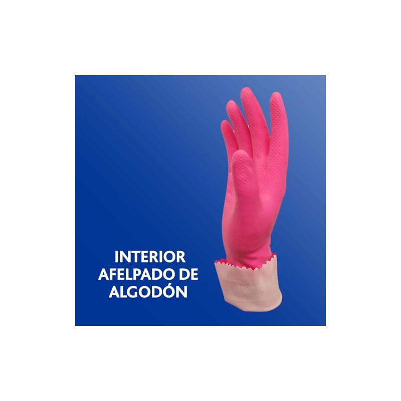 Vileda 133637 Guante Style, Moderno, Color Rosa, Chico
