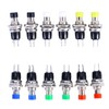 Hohopeti Set of 12 Mini Spst Momentary Latching Push Buttons