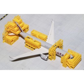DCD Aircraft Maintenance Scaffolding 6 Piece Set for 1/400 Scale Models by GeminiJets