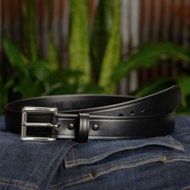 BullhideBelts.com THE HERCULES BELT: Virtually Indestructible Polymer Belt With Internal Nylon Webbing. Non-Leather Super Heavy Duty Men’s Belt 1.50" Wide USA Made Max Thick Casual Work CCW Carry