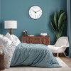 Lafocuse 3D Numbers Silent Wall Clock Black 30 cm Modern