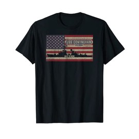 USS Conyngham DDG-17 Destroyer Ship USA American Flag T-Shirt for Women Kids Men
