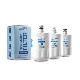 Mist LT500P Water Filter Replacement for LG, Refrigerator Water Filter compatible with 5231JA2002A, GEN11042FR-08, ADQ72910911, ADQ729109012, Kenmore 9890, LFX25974ST, LMX25964ST, LG Filter (3 pack)